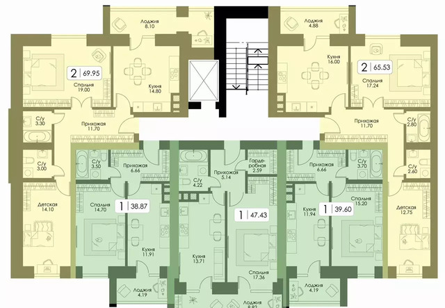 п Одинцово р-н Ленинский д. 7, блок-секц. 1, 2, 3 фото