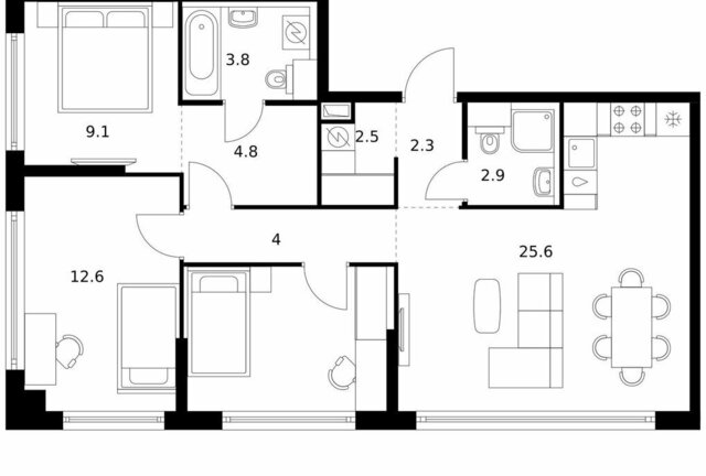 метро Кунцевская дом 20к/3 фото