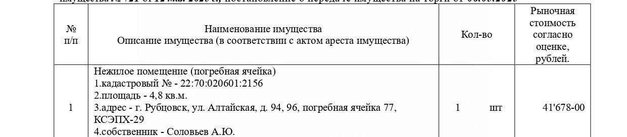 свободного назначения г Рубцовск ул Алтайская 94 фото 1
