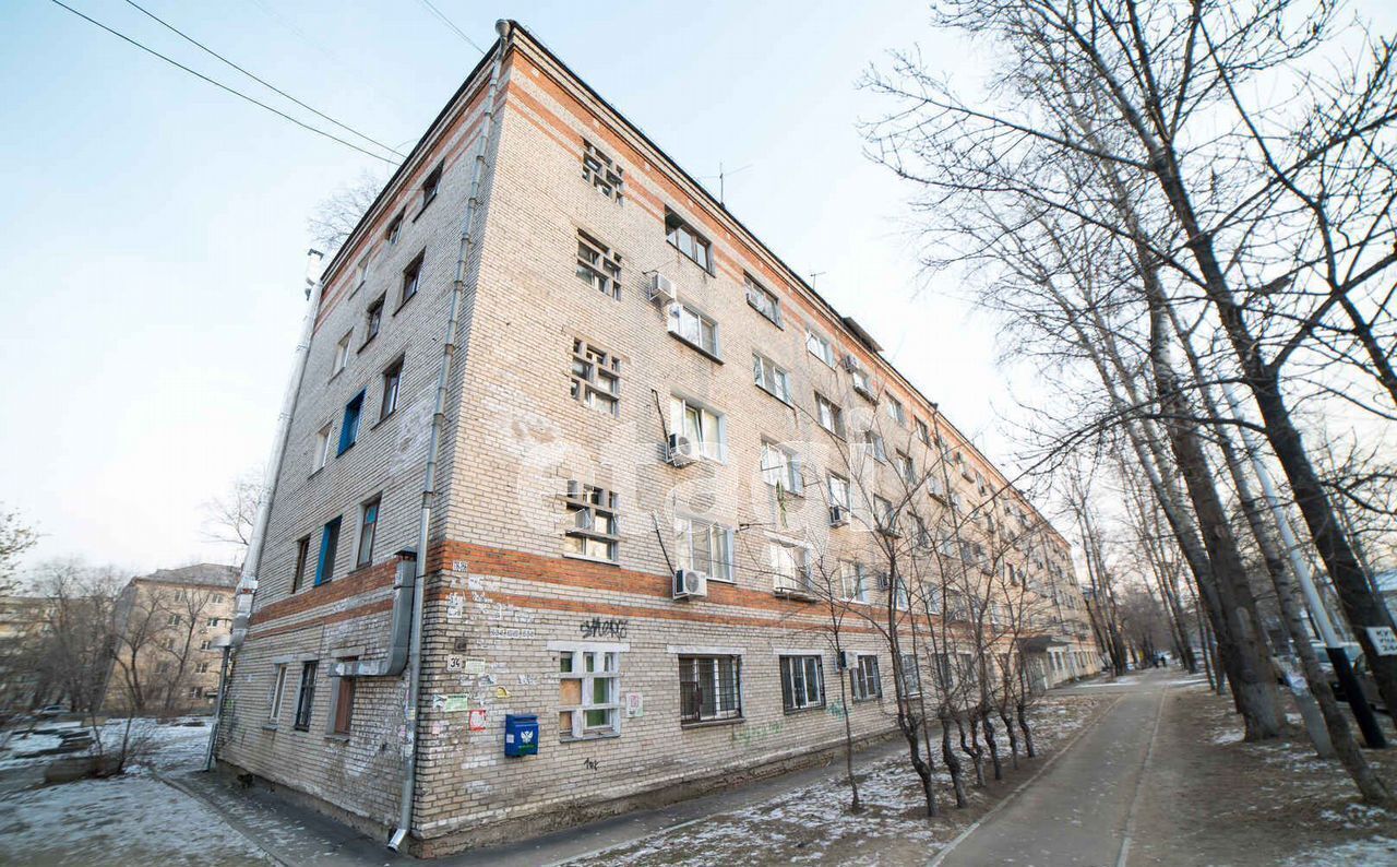 комната г Хабаровск р-н Железнодорожный ул Клубная 34 фото 20