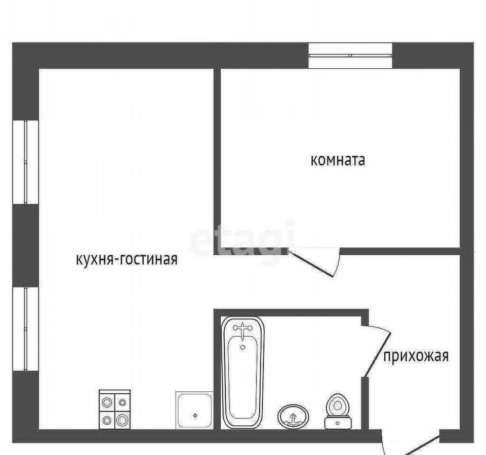 квартира р-н Киришский г Кириши ул Комсомольская 14 Киришское городское поселение фото 9