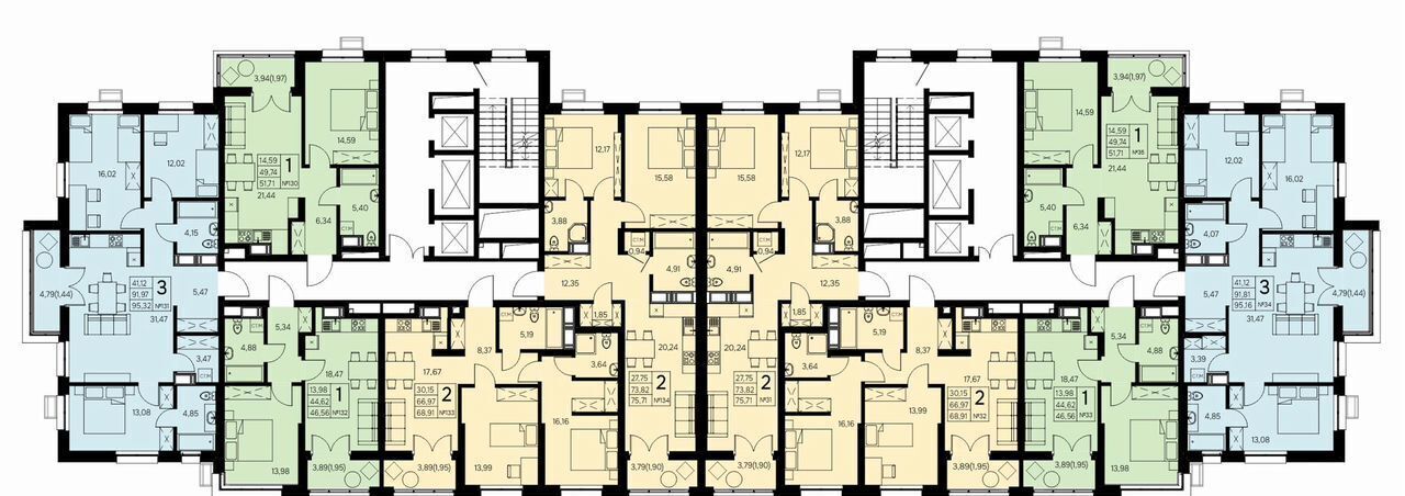 квартира г Обнинск ул Славского 4 фото 12