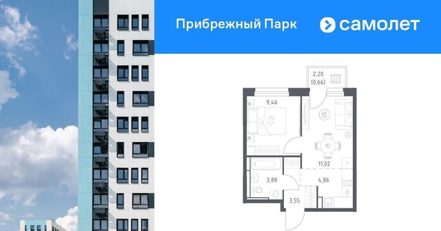 с Ям ЖК Прибрежный Парк 7/1 Зябликово фото