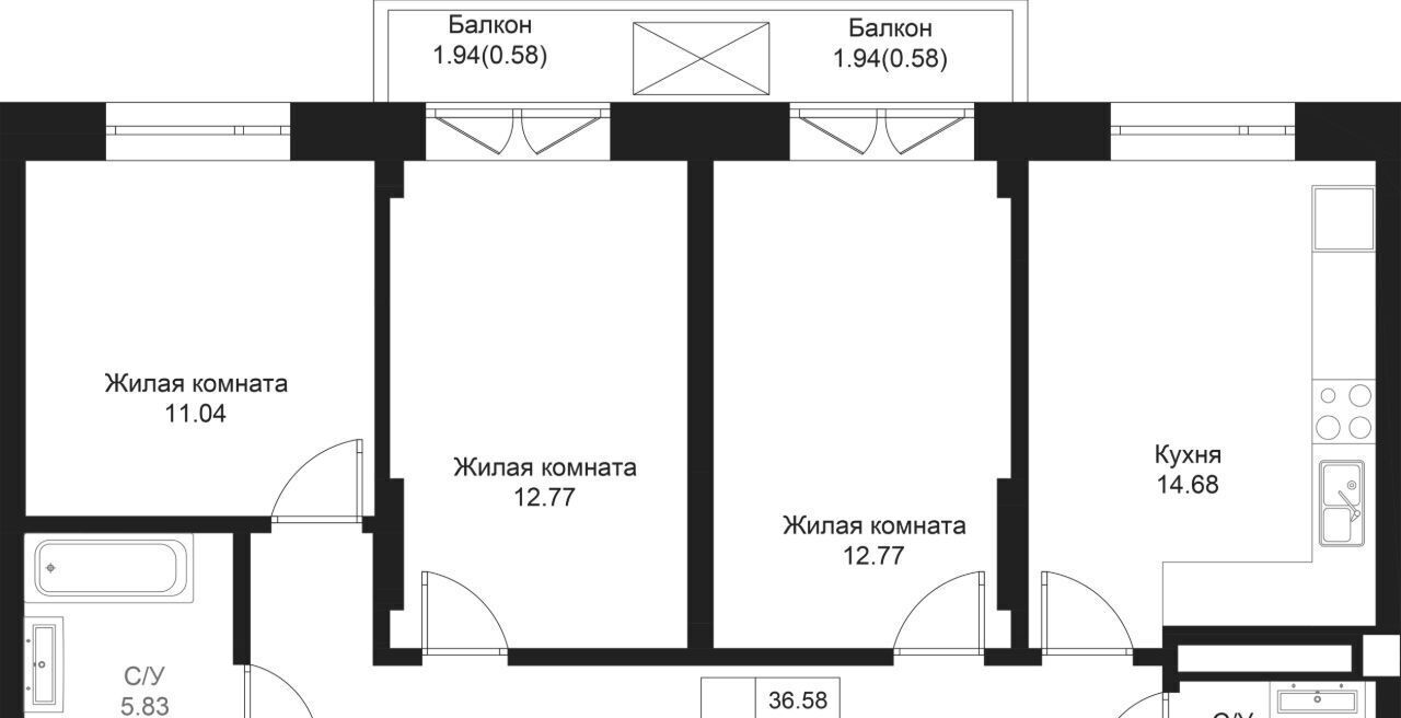 квартира г Казань Кремлёвская Дом на Исхаки фото 1