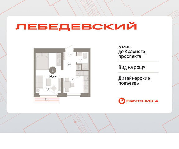 квартал № 5 Заельцовская Лебедевский, 1/3 фото