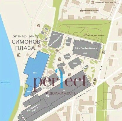 офис метро Автозаводская дом 26 Слобода фото