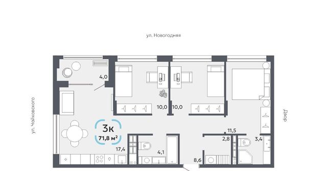 р-н Центральный ул Сосьвинская 31к/1 фото