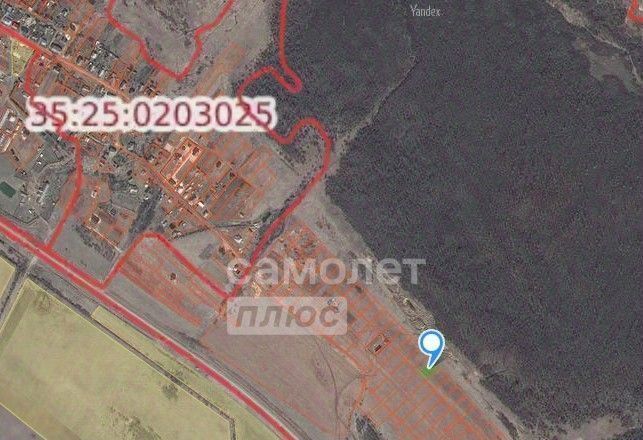 земля р-н Вологодский д. Борисово Борисовский сельсовет фото 8