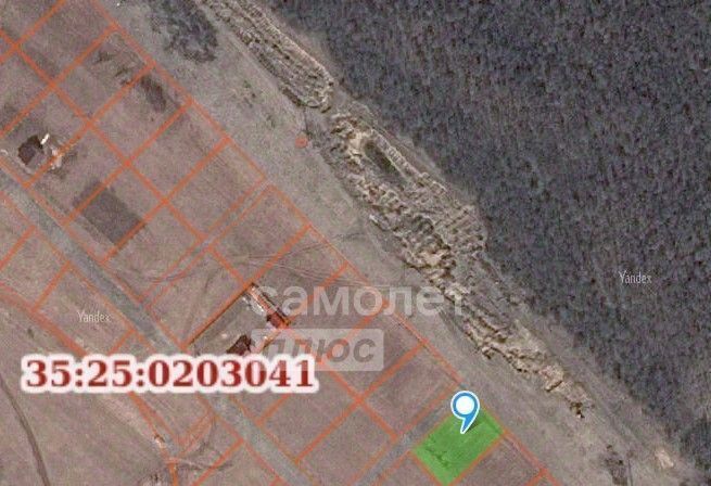 земля р-н Вологодский д. Борисово Борисовский сельсовет фото 9