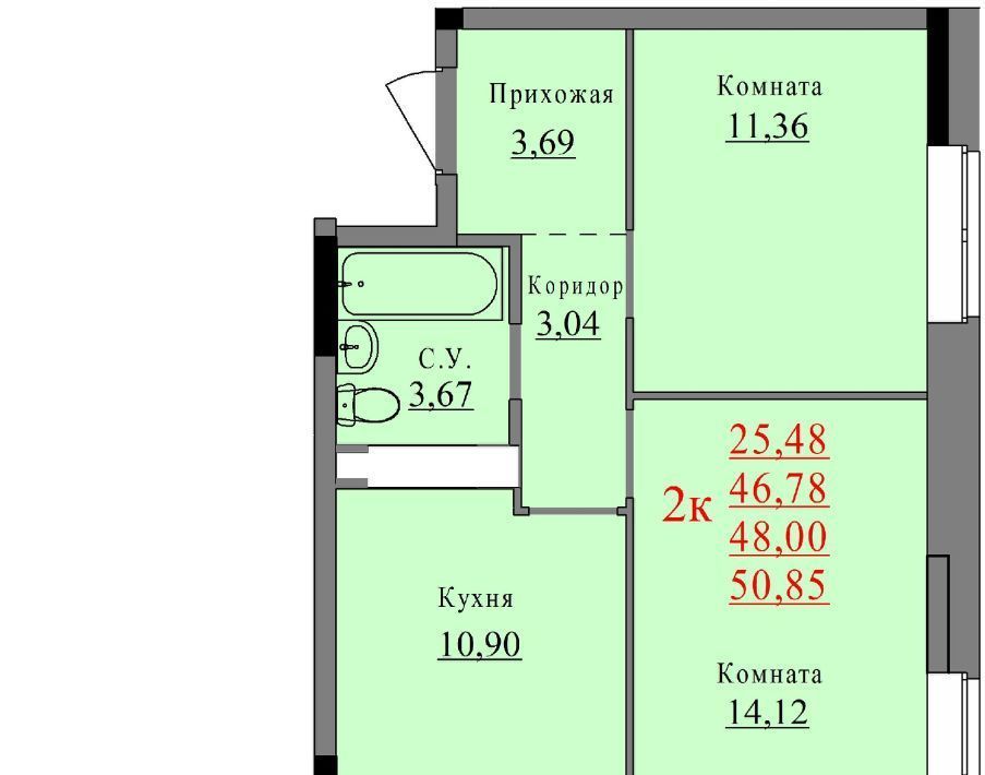 квартира г Ижевск р-н Устиновский ул Молодежная 107в фото 1