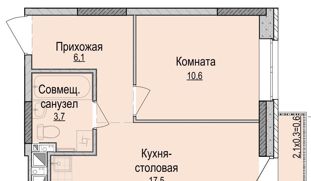 квартира г Ижевск р-н Устиновский Аэропорт ЖК «Хорошо» жилрайон фото 1