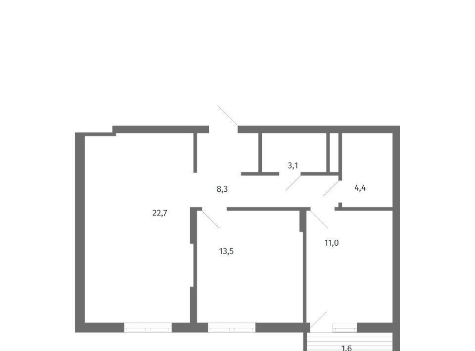 квартира р-н Гурьевский г Гурьевск ул Лазурная 18к/2 фото 3