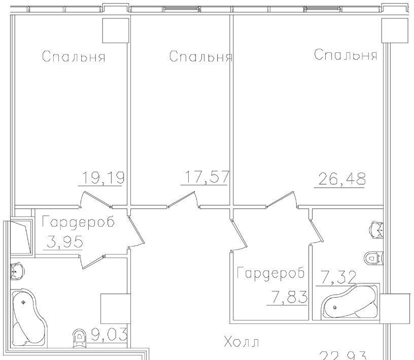 квартира г Воронеж р-н Ленинский ул Куколкина 18 фото 2