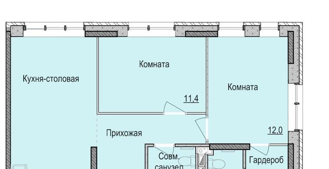 квартира р-н Индустриальный Культбаза жилрайон, 2-й мкр фото