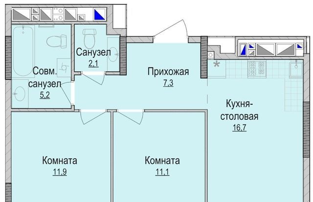 р-н Устиновский Аэропорт ЖК «Хорошо» жилрайон фото