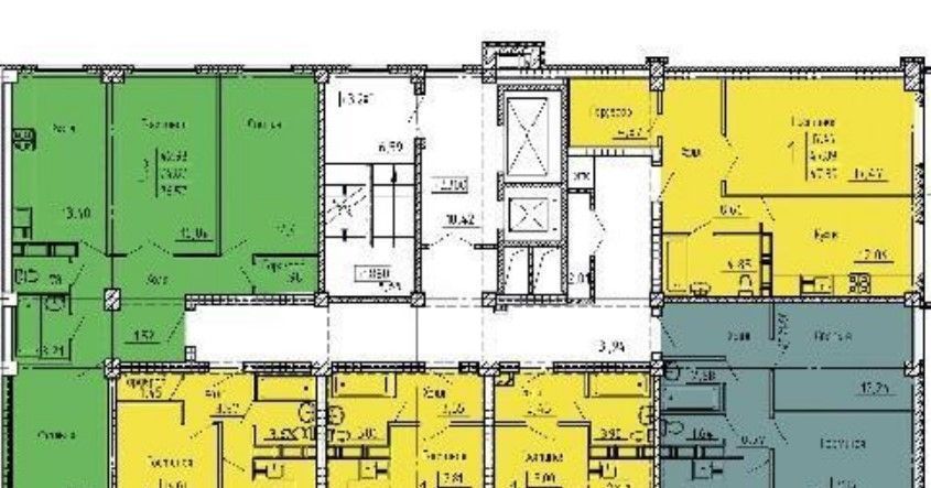 квартира г Пенза п Арбеково р-н Октябрьский Дальнее Арбеково ЖК «Арбековская застава» с 11 фото 2