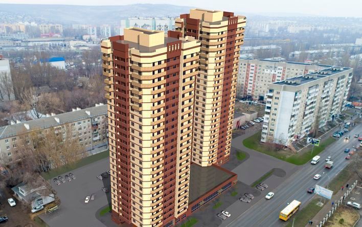 квартира г Саратов р-н Заводской пр-кт Энтузиастов 42/44 фото 1