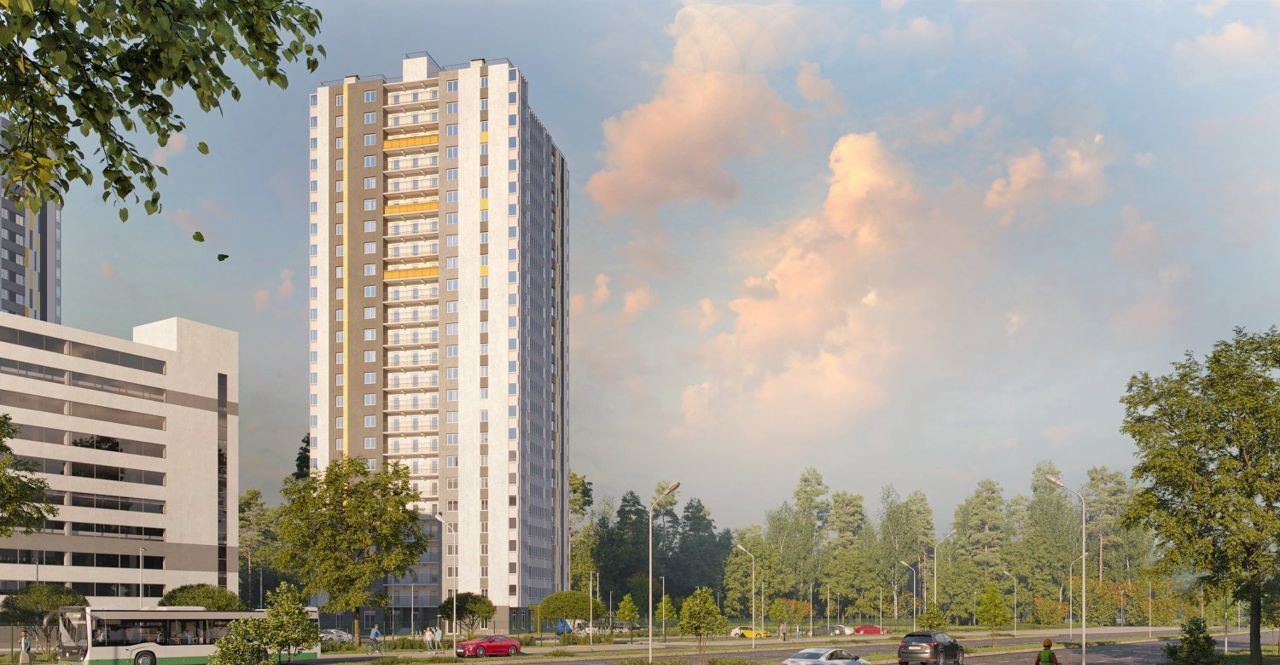 квартира г Санкт-Петербург метро Озерки наб Реки Каменки 1 д. 17, корп. 2 фото 17