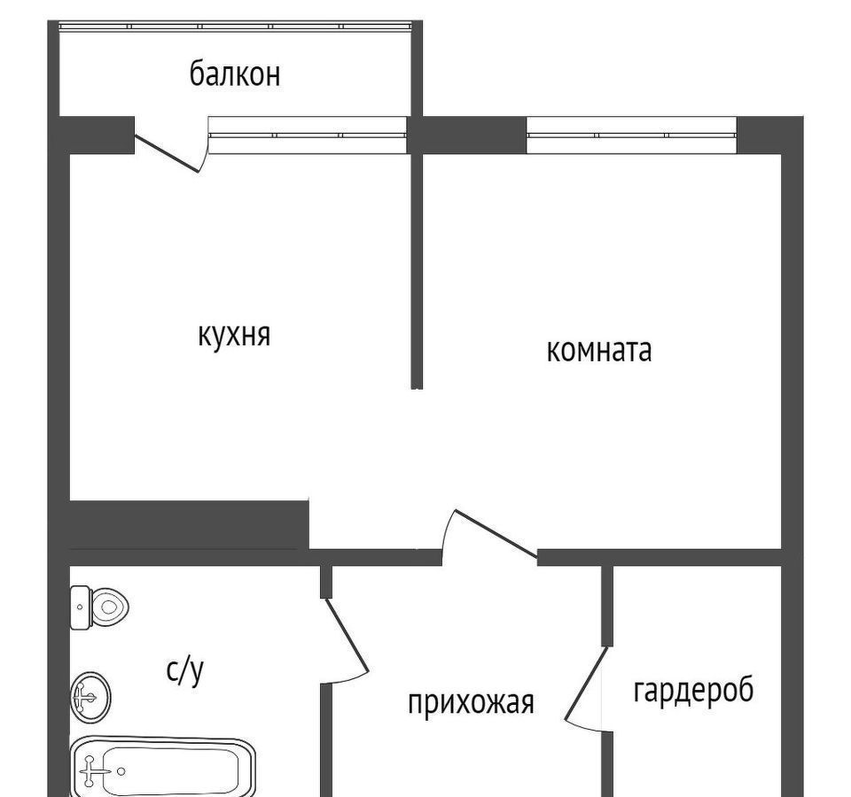 квартира г Сосновоборск ул Юности 53 фото 14