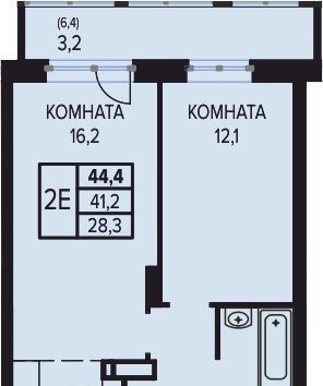 квартира р-н Пермский д Кондратово ул Водопроводная 1 фото 1