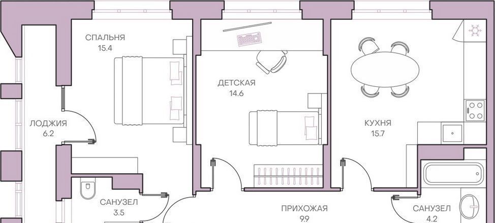 квартира г Пенза р-н Ленинский ул Революционная 34 фото 1