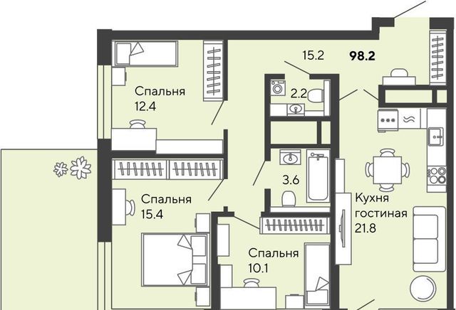 г Екатеринбург б-р Владимира Белоглазова 2в Проспект Космонавтов фото