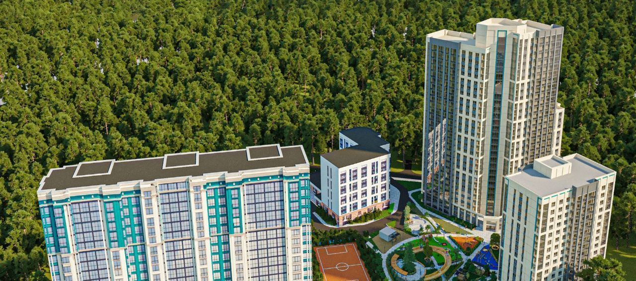 квартира г Новосибирск Гагаринская ЖК «Бирюзовая жемчужина-2» фото 2
