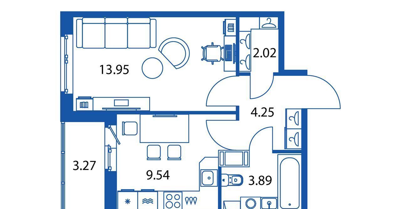 квартира р-н Всеволожский г Мурино ул Романовская 2 Девяткино фото 1