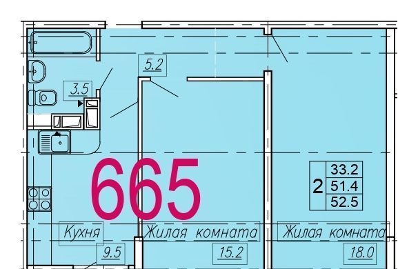 квартира г Ростов-на-Дону р-н Октябрьский ул Нансена 83с/3 фото 1