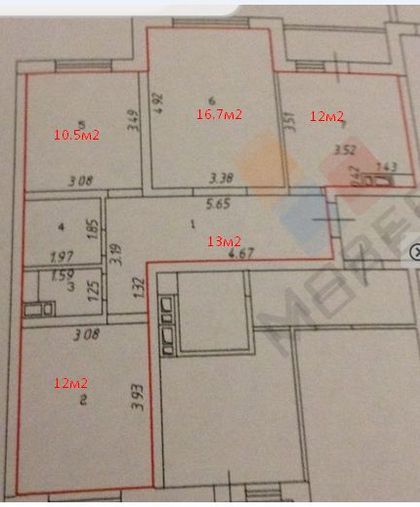квартира г Краснодар ул Героев-Разведчиков 12 ЖК «Перспектива» фото 13