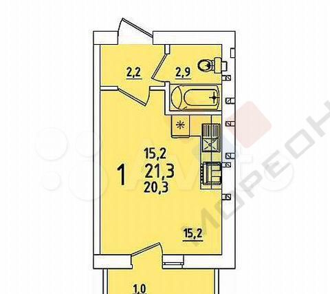 квартира р-н Тахтамукайский аул Новая Адыгея ул Бжегокайская 31/8к 2 аул фото 5