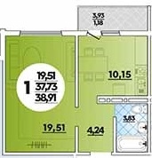 квартира г Краснодар ул Душистая 29 фото 8