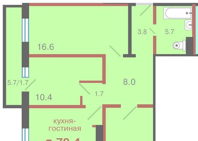 г Красноярск р-н Кировский ул Апрельская 4б фото