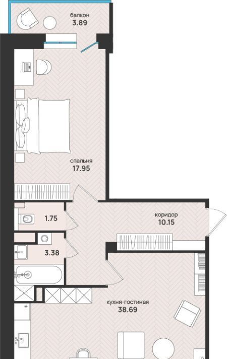 квартира г Архангельск Октябрьский ул Свободы 16 фото 1