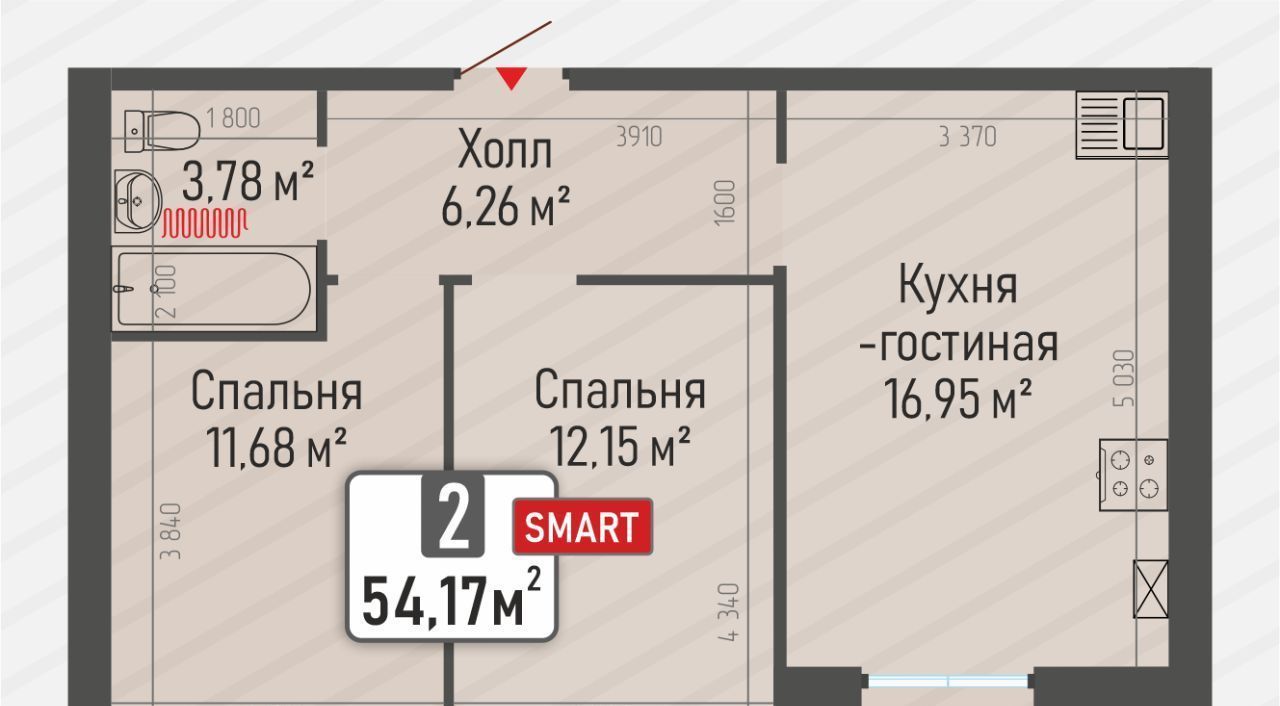 квартира р-н Рыбновский г Рыбное Жилой Мега кв-л фото 3