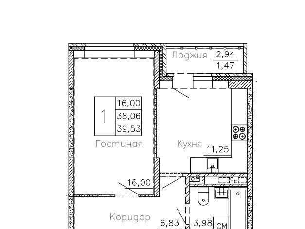 квартира р-н Семилукский г Семилуки ул Чайковского 7/1 фото 1