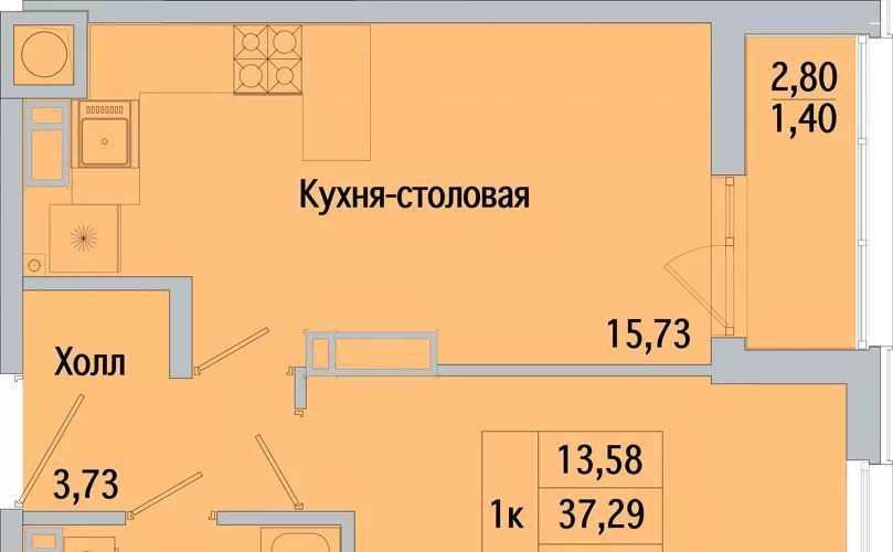 квартира г Батайск ЖК Пальмира 2.0 фото 4