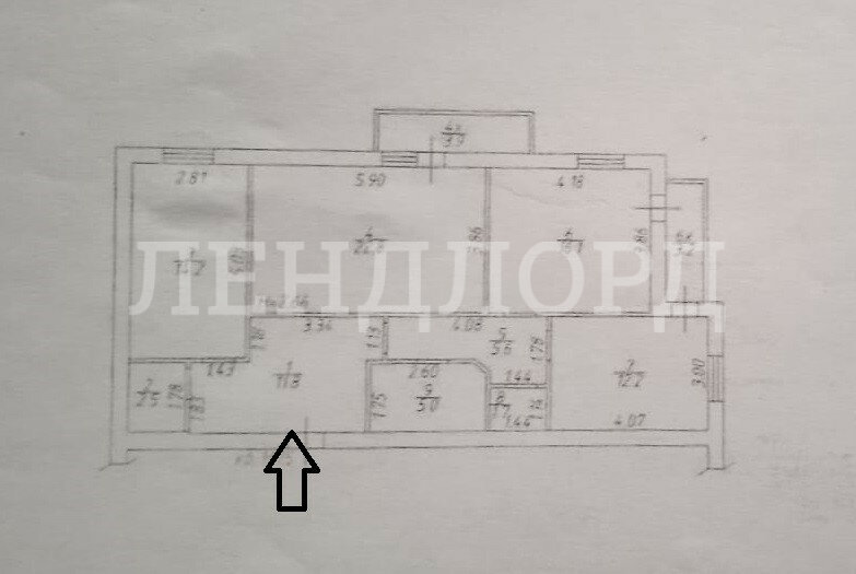 квартира г Ростов-на-Дону пр-кт 40-летия Победы 95/6 фото 9