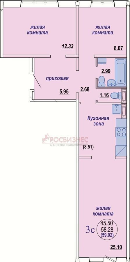 квартира г Новосибирск Золотая Нива ул В.Высоцкого 140/1 фото 1