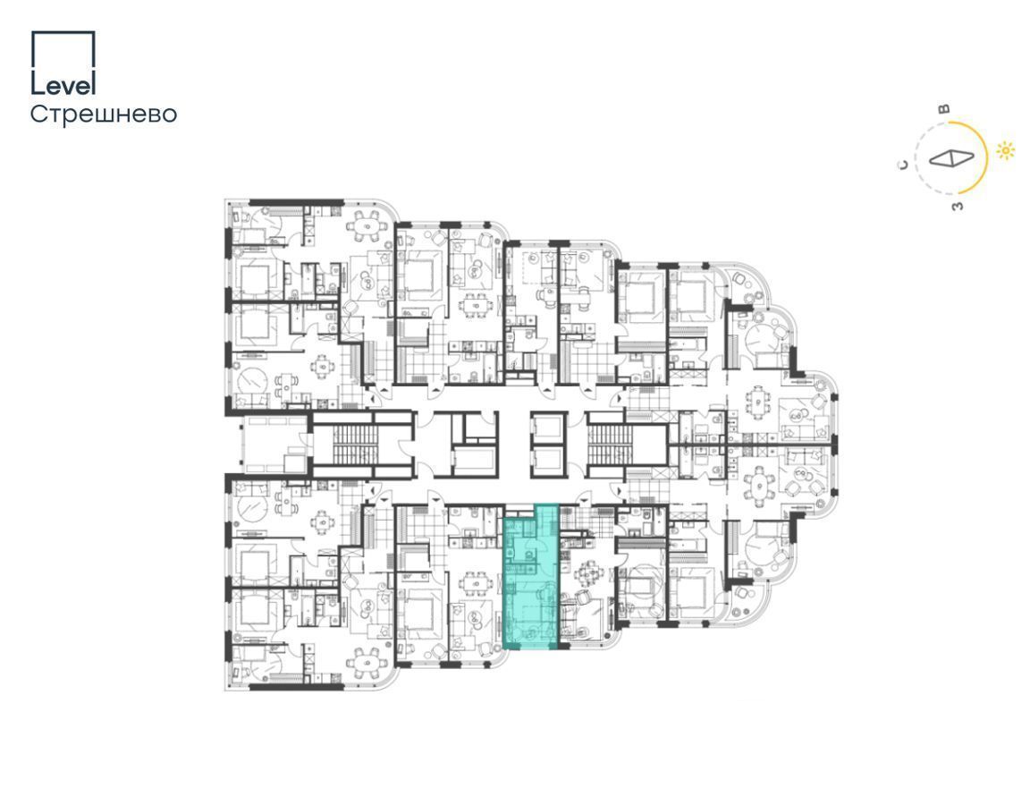 квартира г Москва метро Тушинская ш Волоколамское 3 д. 81/2 фото 2