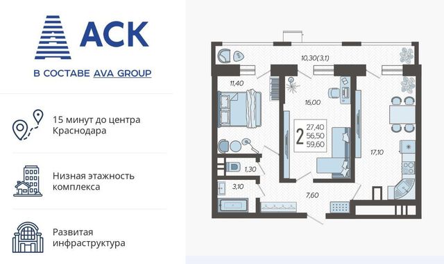 г Краснодар р-н Прикубанский микрорайон 9-й километр ул Ярославская 115/3 фото