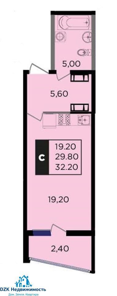 квартира г Краснодар ул им. Мачуги В.Н. 166а фото 11