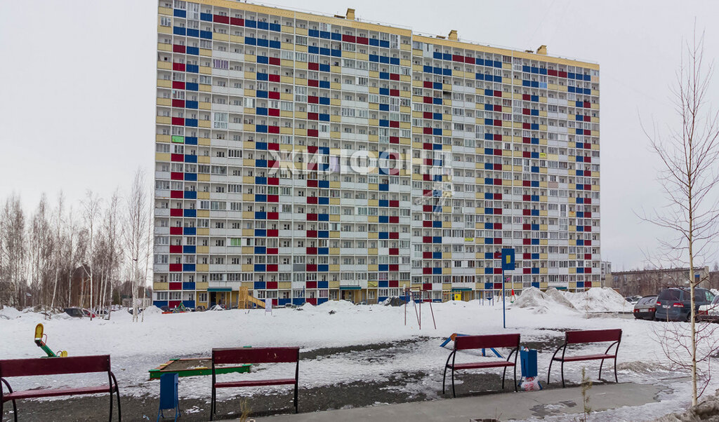 квартира г Новосибирск р-н Первомайский Речной вокзал ул Твардовского 22/3 фото 16