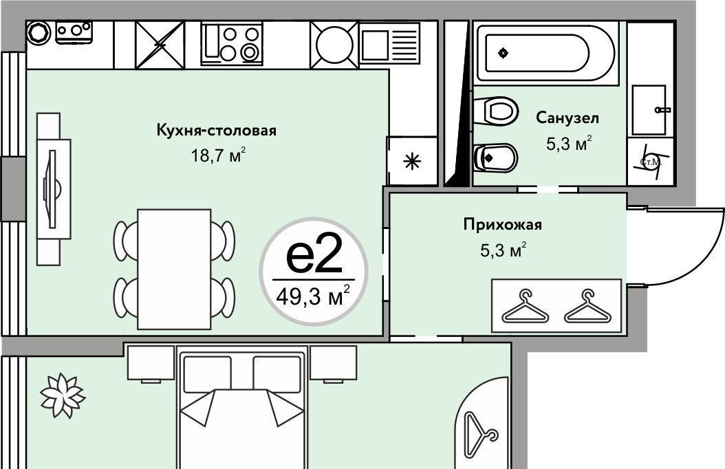 квартира г Железноводск п Иноземцево п Капельница фото 1