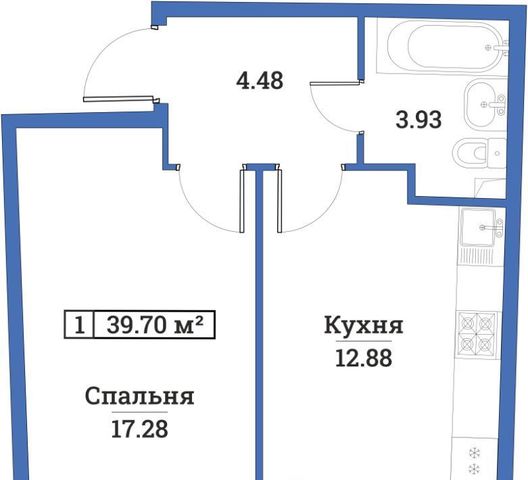 р-н Всеволожский г Мурино пр-кт Авиаторов Балтики 25 Девяткино фото