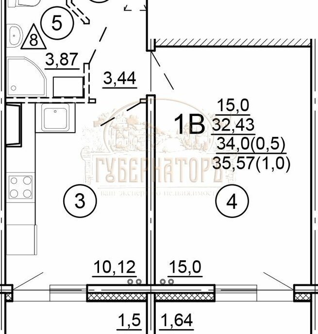 квартира г Тверь р-н Заволжский ул Новочеркасская 53 фото 1