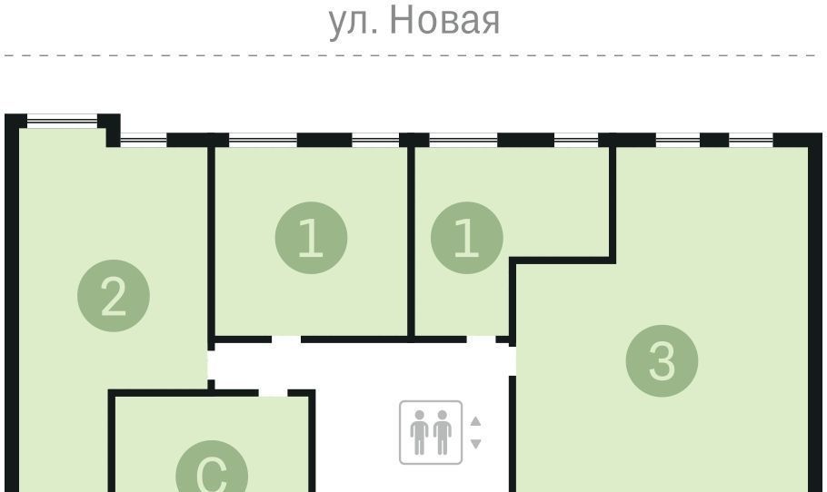 квартира г Екатеринбург Чкаловская ул Академика Ландау 1 фото 16