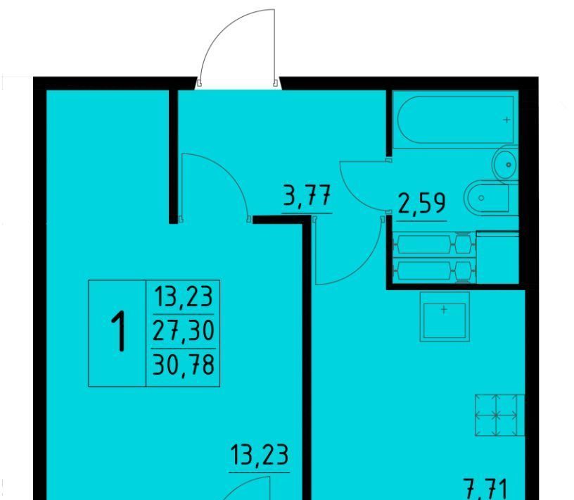 квартира г Пермь р-н Орджоникидзевский ул Косякова 15а фото 1