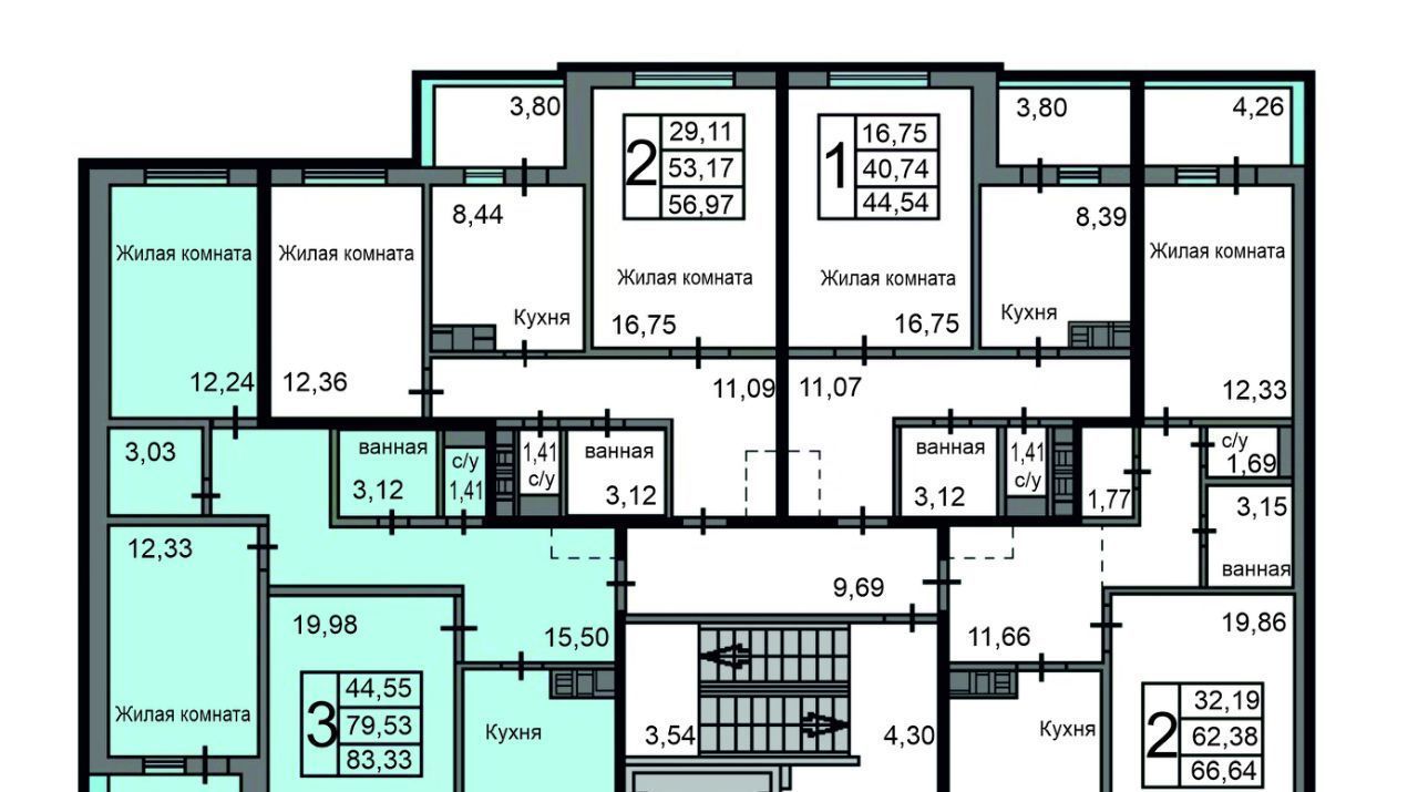 квартира г Калуга р-н Ленинский ул Минская 38 Правград фото 1