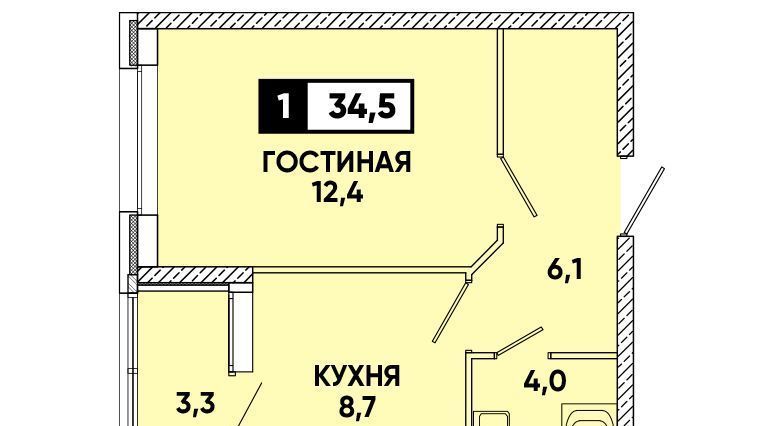 квартира г Ставрополь р-н Промышленный ул Тухачевского 31/2 фото 1